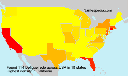 Surname Defigueiredo in USA Surname Defigueiredo in USA