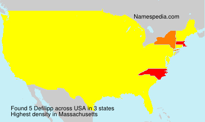 Surname Defilipp in USA Surname Defilipp in USA