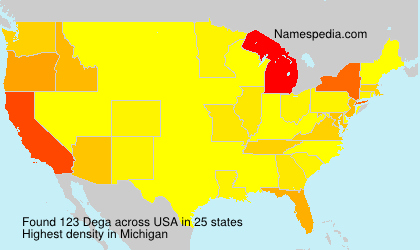 Surname Dega in USA Surname Dega in USA