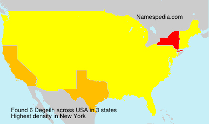 Surname Degeilh in USA Surname Degeilh in USA