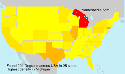 Surname Degrand in USA Surname Degrand in USA