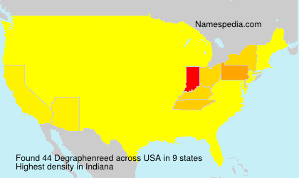 Surname Degraphenreed in USA Surname Degraphenreed in USA