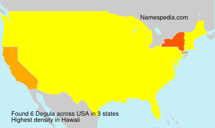 Surname Degula in USA Surname Degula in USA