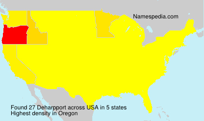 Surname Deharpport in USA Surname Deharpport in USA