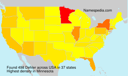 Surname Dehler in USA Surname Dehler in USA