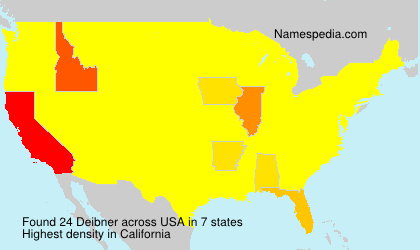 Surname Deibner in USA Surname Deibner in USA