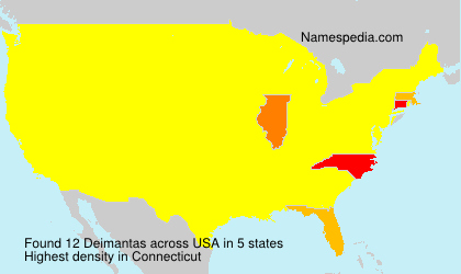 Surname Deimantas in USA Surname Deimantas in USA