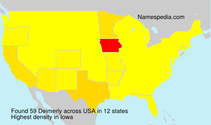 Surname Deimerly in USA Surname Deimerly in USA