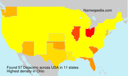 Surname Dejacimo in USA Surname Dejacimo in USA