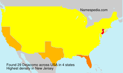 Surname Dejacomo in USA Surname Dejacomo in USA