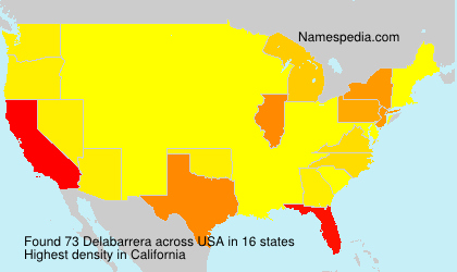 Surname Delabarrera in USA