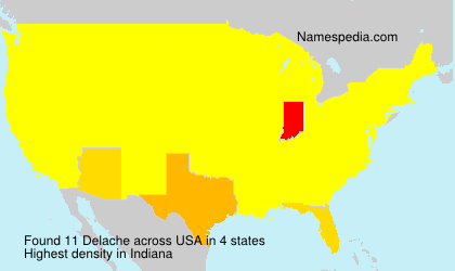 Surname Delache in USA Surname Delache in USA