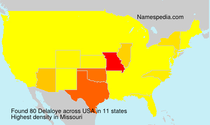 Surname Delaloye in USA Surname Delaloye in USA