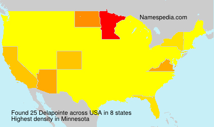 Surname Delapointe in USA Surname Delapointe in USA