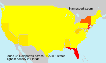 Surname Delaportas in USA Surname Delaportas in USA