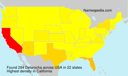 Surname Delarocha in USA Surname Delarocha in USA