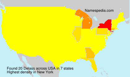 Surname Delass in USA Surname Delass in USA