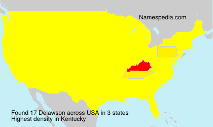 Surname Delawson in USA Surname Delawson in USA