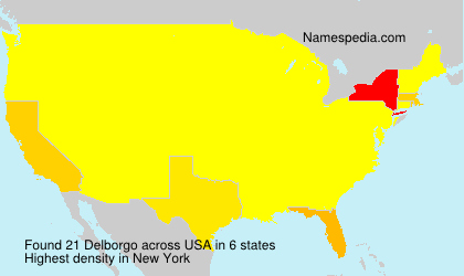 Surname Delborgo in USA Surname Delborgo in USA