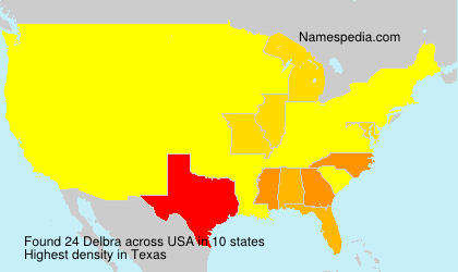 Surname Delbra in USA Surname Delbra in USA