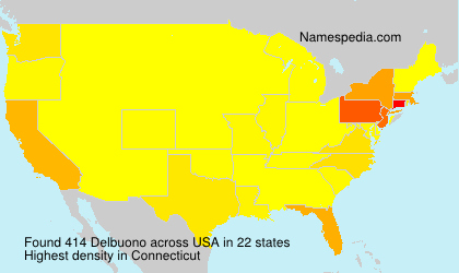 Surname Delbuono in USA Surname Delbuono in USA