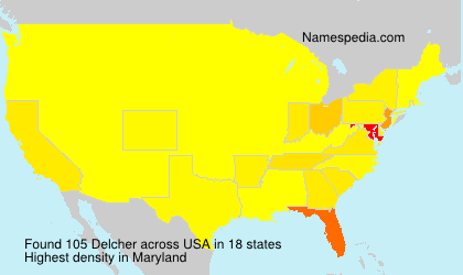 Surname Delcher in USA Surname Delcher in USA