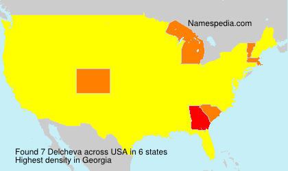 Surname Delcheva in USA Surname Delcheva in USA