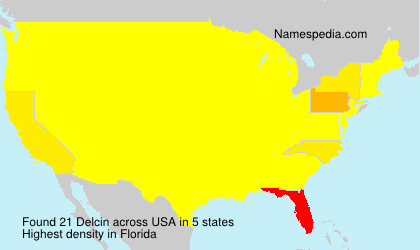 Surname Delcin in USA Surname Delcin in USA