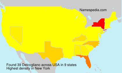 Surname Delcogliano in USA Surname Delcogliano in USA