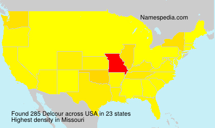 Surname Delcour in USA Surname Delcour in USA