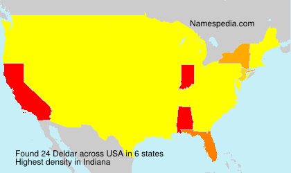 Surname Deldar in USA Surname Deldar in USA