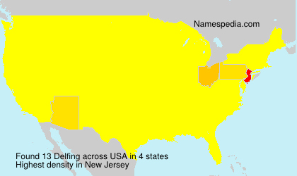 Surname Delfing in USA Surname Delfing in USA