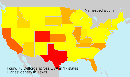 Surname Delforge in USA Surname Delforge in USA