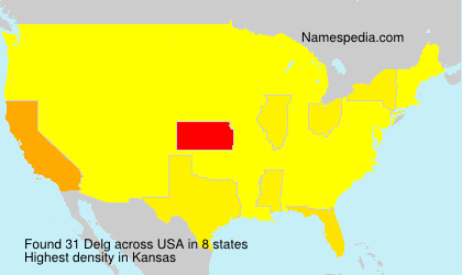 Surname Delg in USA Surname Delg in USA
