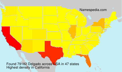 Surname Delgado in USA Surname Delgado in USA