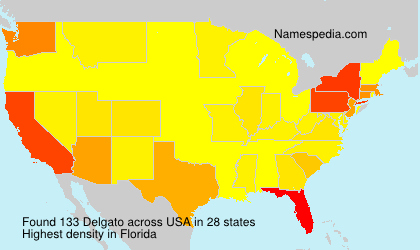 Surname Delgato in USA Surname Delgato in USA