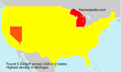 Surname Delgoff in USA Surname Delgoff in USA