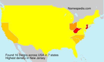 Surname Delgra in USA Surname Delgra in USA