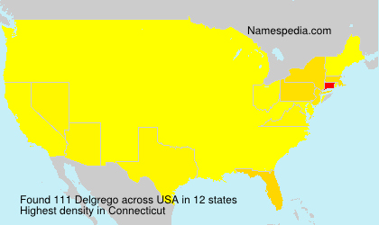 Surname Delgrego in USA Surname Delgrego in USA