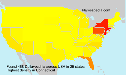 Surname Dellavecchia in USA Surname Dellavecchia in USA