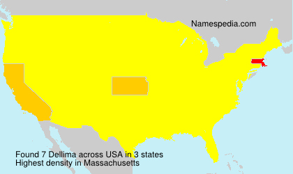 Surname Dellima in USA Surname Dellima in USA