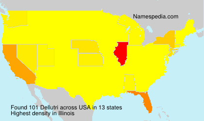 Surname Dellutri in USA Surname Dellutri in USA