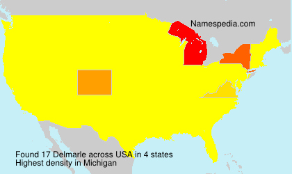 Surname Delmarle in USA Surname Delmarle in USA