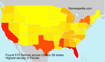 Surname Delmas in USA Surname Delmas in USA