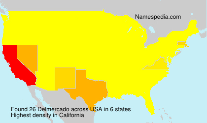 Surname Delmercado in USA Surname Delmercado in USA