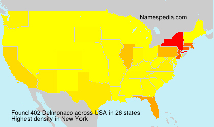 Surname Delmonaco in USA Surname Delmonaco in USA