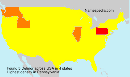 Surname Delmor in USA Surname Delmor in USA