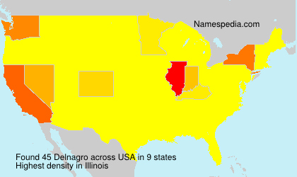 Surname Delnagro in USA Surname Delnagro in USA