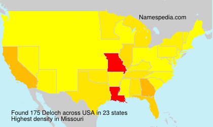 Surname Deloch in USA Surname Deloch in USA