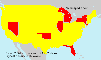 Surname Delonzo in USA Surname Delonzo in USA
